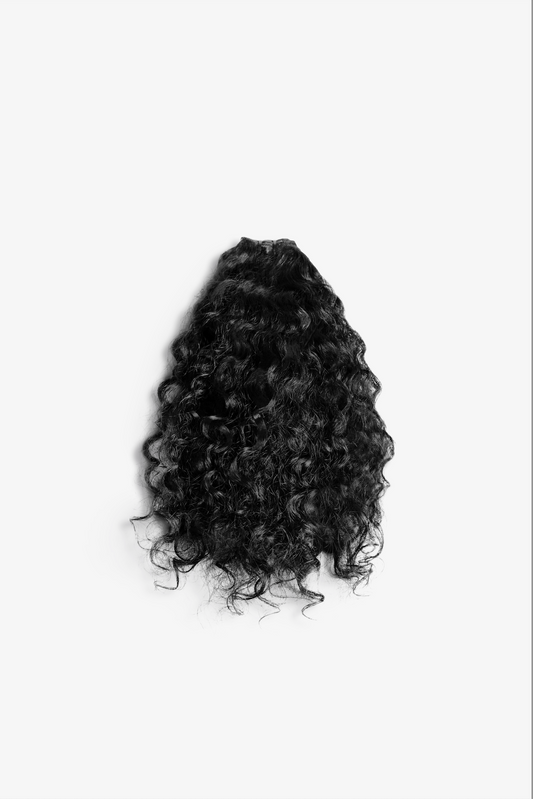 raw Indian curly extensions bundle 