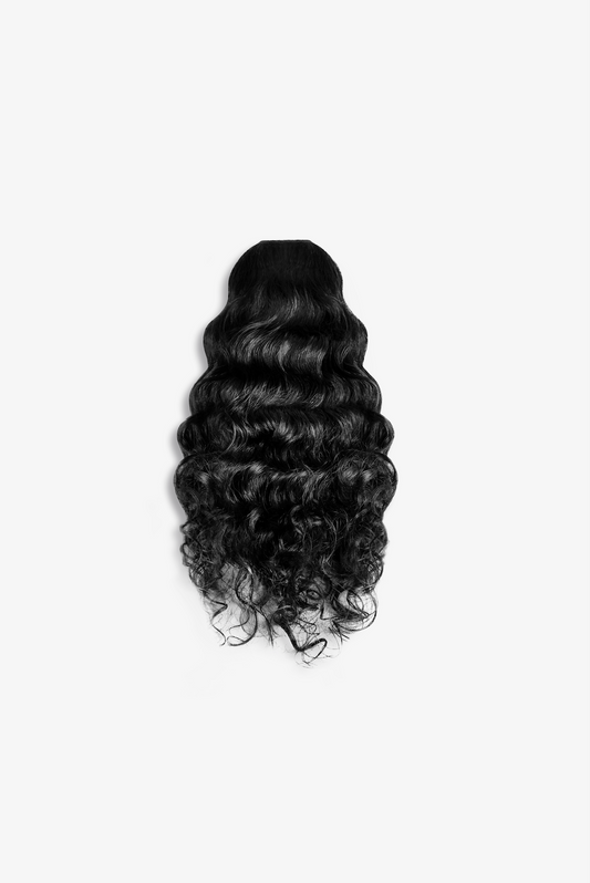 raw Indian natural curly hair extensions bundle